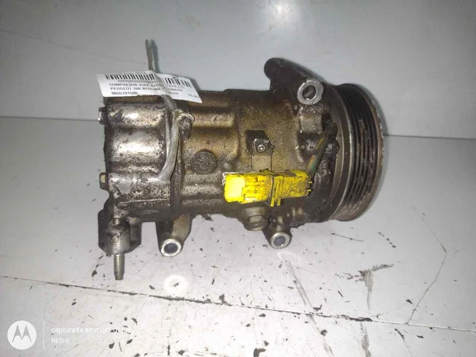 Foto de COMPRESOR AIRE ACONDICIONADO PEUGEOT 206 1.4 (75 CV / 55 KW) referencia 9655191580