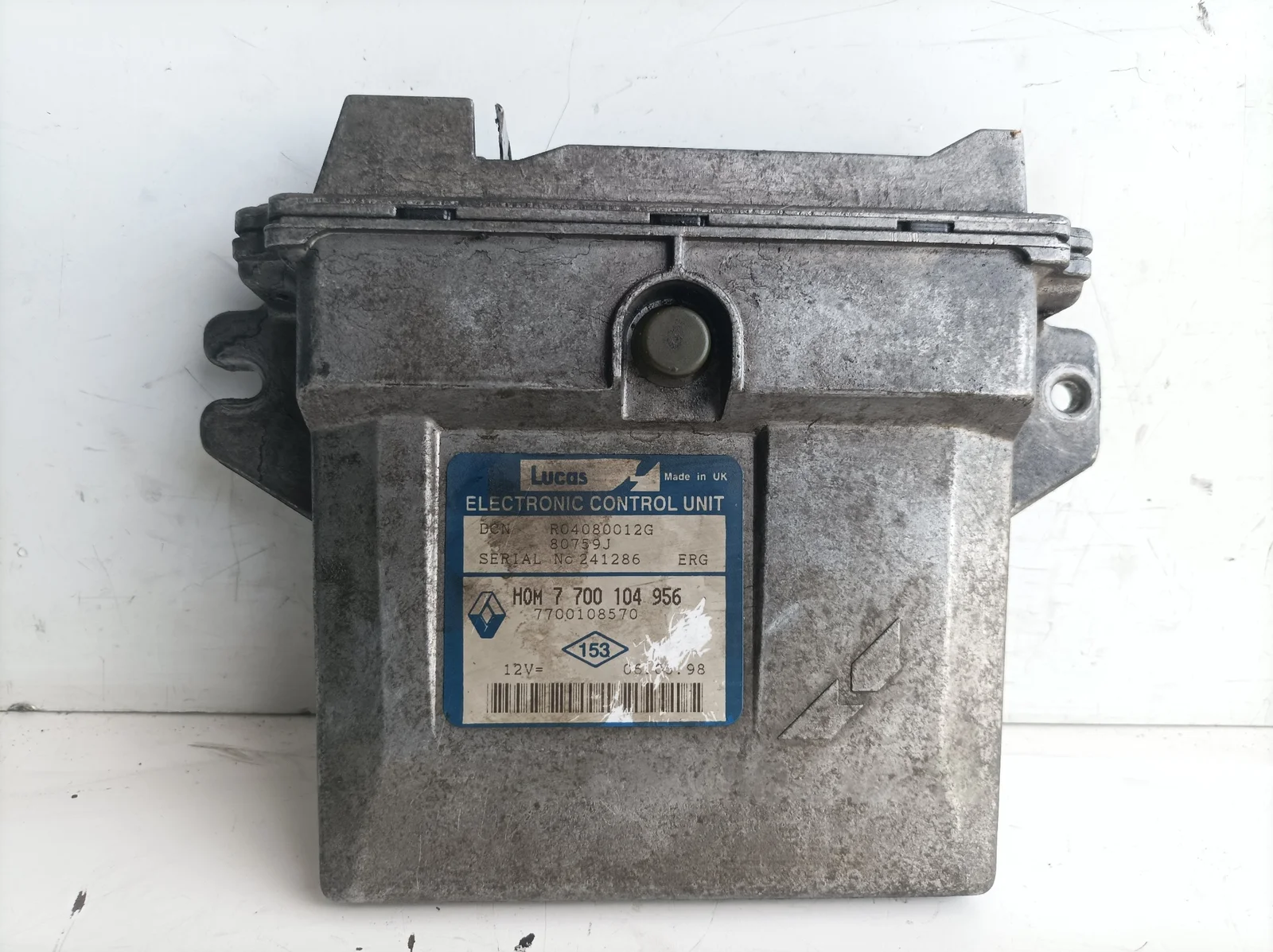 Foto de CENTRALITA MOTOR UCE SEAT TOLEDO (1M2) 1.6 16V (105 CV / 77 KW) referencia 7700104956
