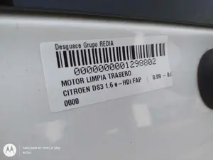 Foto de MOTOR LIMPIA TRASERO CITROEN DS3 1.6 e-HDi FAP (92 CV / 68 KW) foto 2