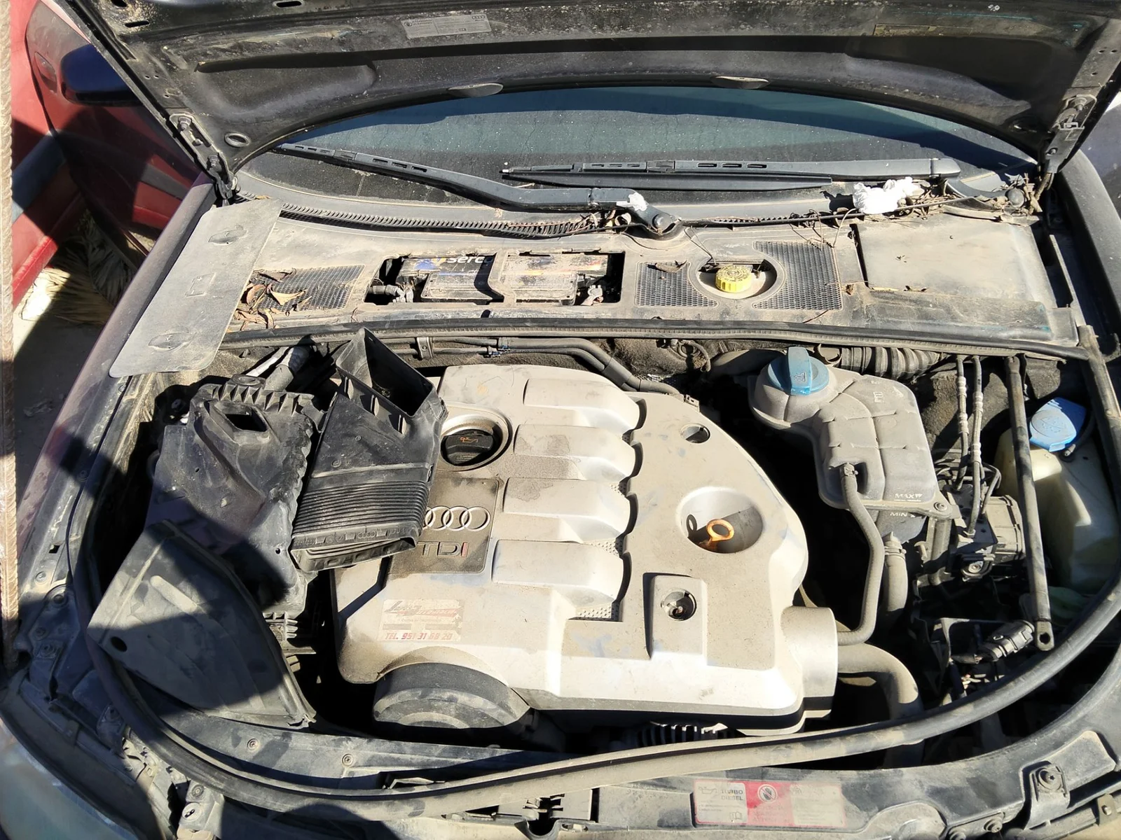 Foto de CENTRALITA MOTOR UCE AUDI A4 BERLINA (8E) 1.9 TDI (131 CV / 96 KW) referencia 038906019FP