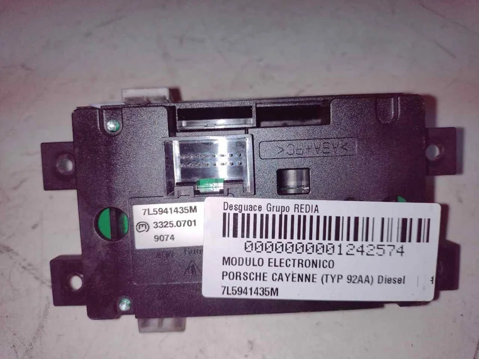 Foto de MODULO ELECTRONICO PORSCHE CAYENNE (TIPO 92A) 3.0 V6 TDI CAT (239 CV / 176 KW) referencia 7L5941435M