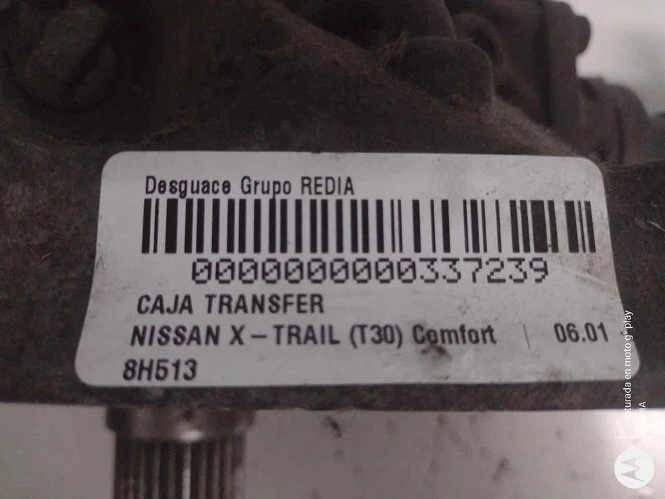 Foto de CAJA TRANSFER NISSAN X-TRAIL (T30) 2.0 16V CAT (140 CV / 103 KW) referencia 8H513