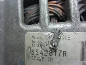 Foto de ALTERNADOR NISSAN PRIMERA BERLINA (P12) referencia S542817R foto 5