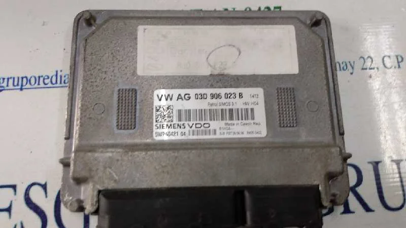 Foto de CENTRALITA MOTOR UCE VOLKSWAGEN FOX (5Z1)(04.2005) 1.2 (54 CV / 40 KW) referencia 03D906023B