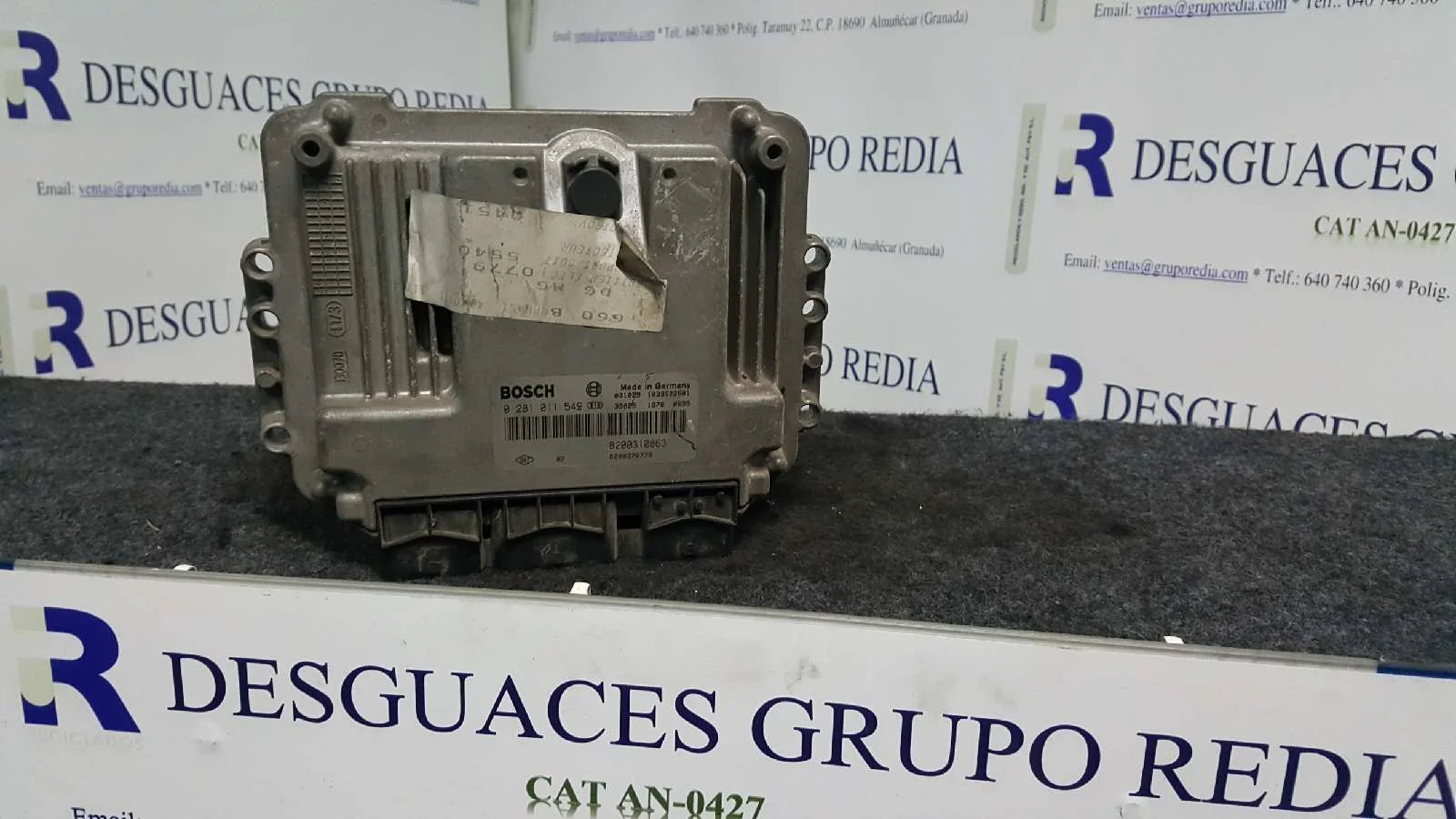 Foto de CENTRALITA MOTOR UCE RENAULT MEGANE II BERLINA 5P referencia 8200310863