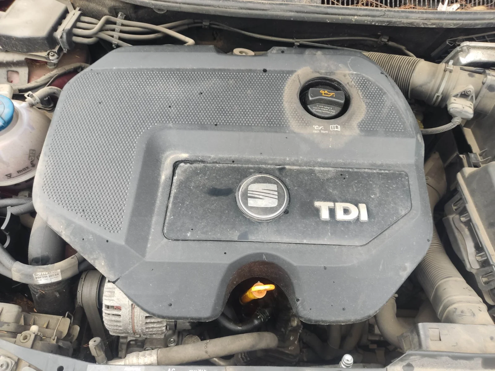 Foto de TAPA MOTOR SEAT IBIZA (6L1) 1.9 TDI (101 CV / 74 KW)