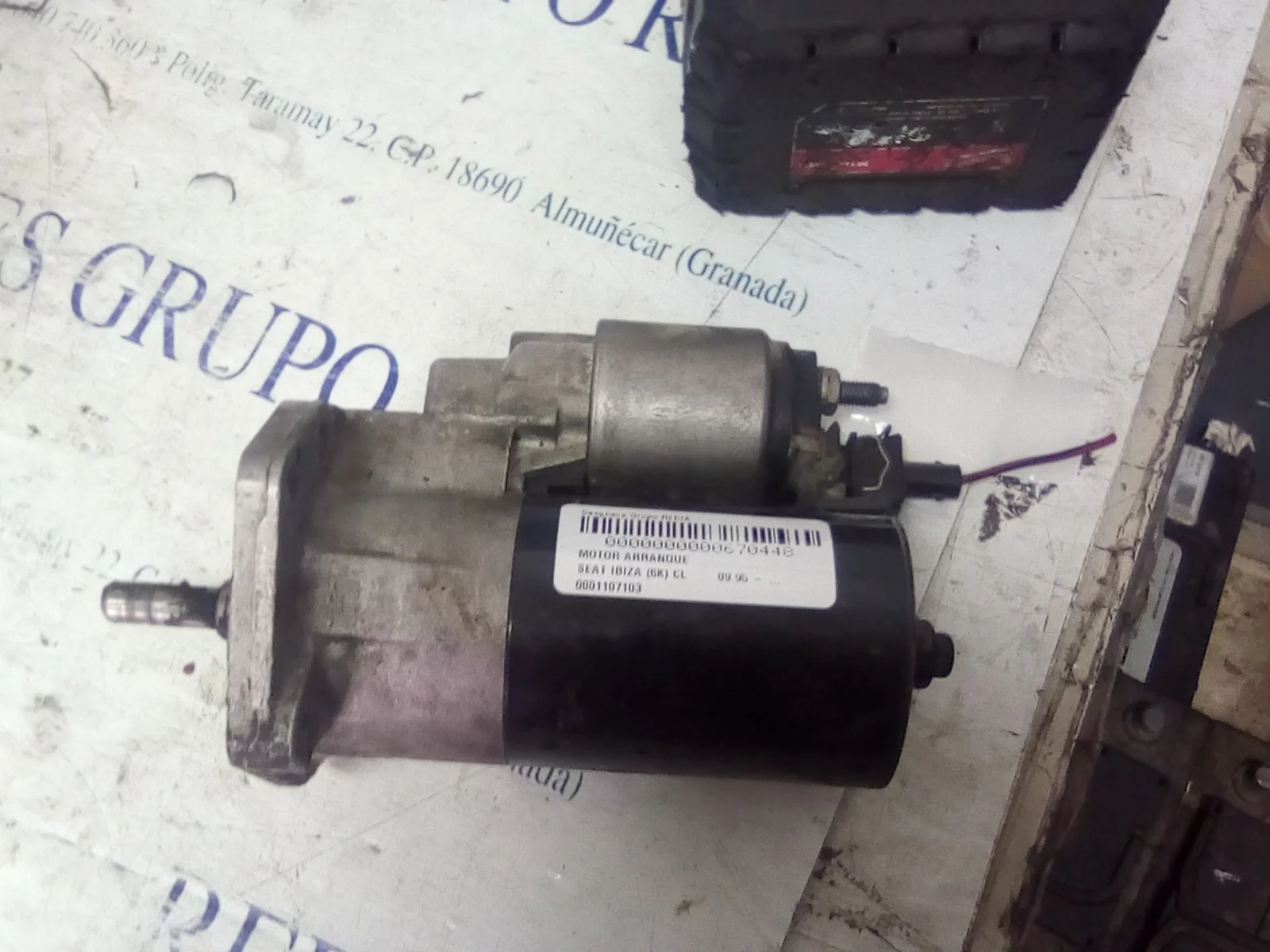 Foto de MOTOR ARRANQUE SEAT IBIZA (6K1) referencia 0001107103