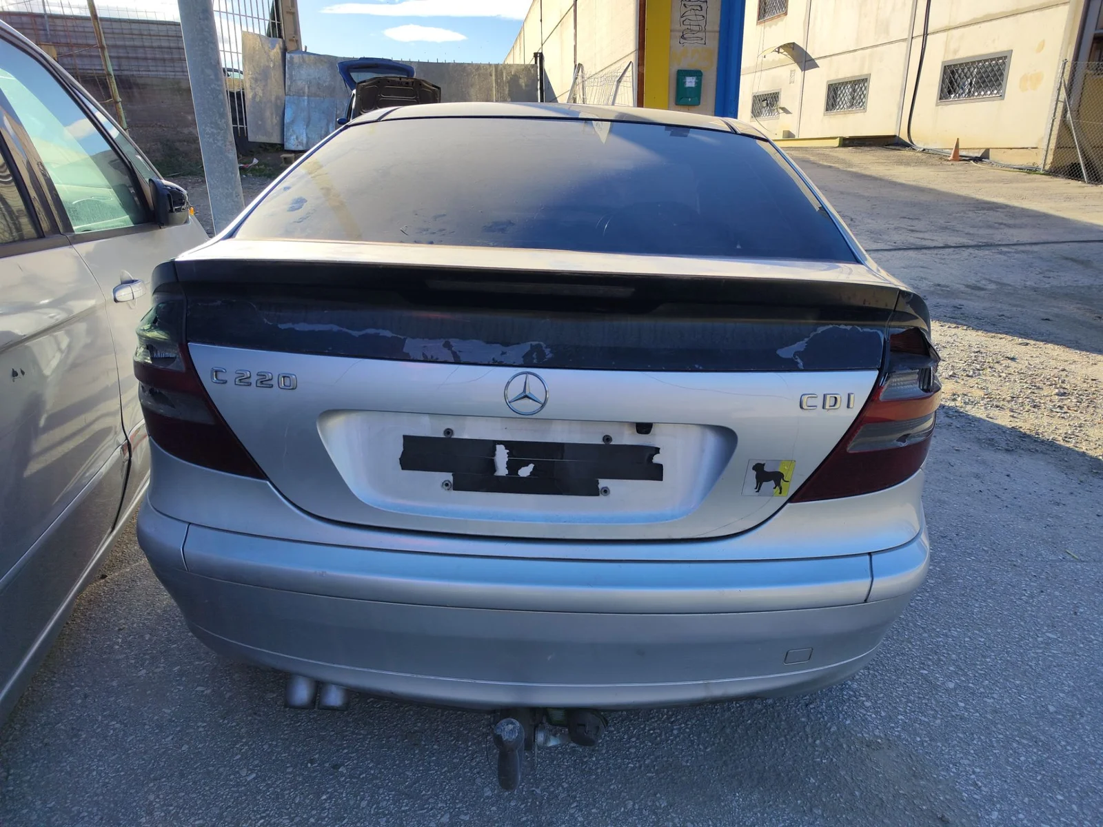 Foto de PORTON TRASERO MERCEDES-BENZ CLASE C (BM 203) SPORTCOUPE 2.2 CDI CAT (143 CV / 105 KW)