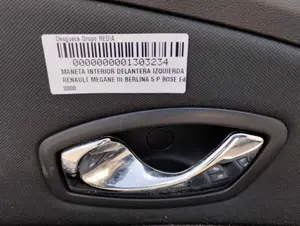 Foto de MANETA INTERIOR DELANTERA IZQUIERDA RENAULT MEGANE III BERLINA 5P 1.2 TCE (132 CV / 97 KW) foto 1
