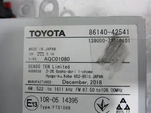 Foto de PANTALLA MULTIFUNCION TOYOTA RAV4 referencia 8614042541 foto 6