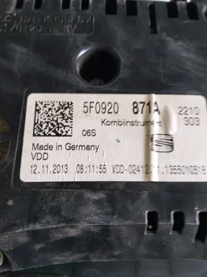 Foto de CUADRO INSTRUMENTOS SEAT LEON ST 5F8 1.6 TDI (105 CV / 77 KW) referencia 5F0920 foto 2