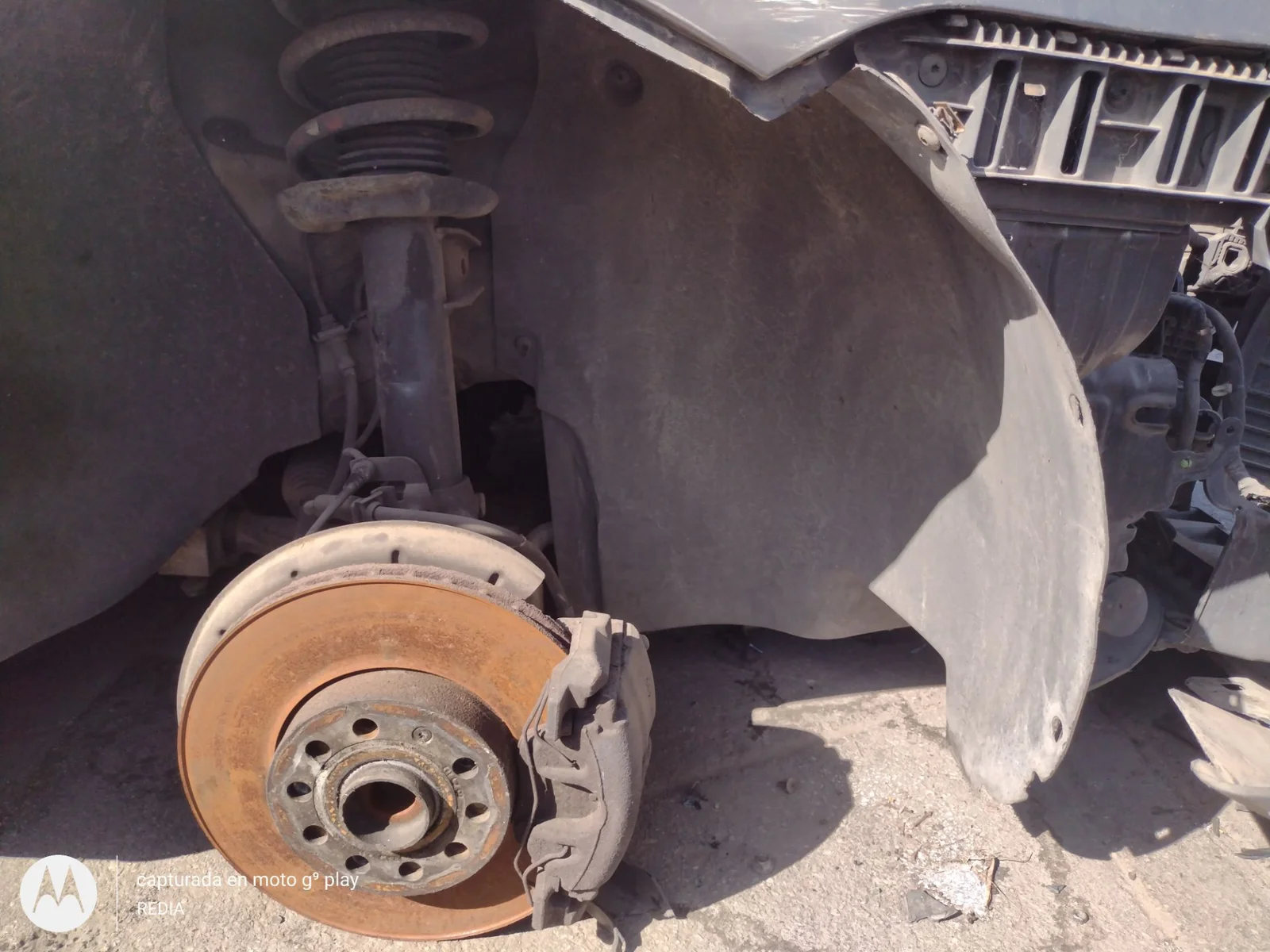 Foto de PASO RUEDA DELANTERO DERECHO VOLKSWAGEN TOURAN (1T2) 1.9 TDI (105 CV / 77 KW) referencia 1T0805912G