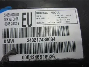 Foto de AIRBAG LATERAL DERECHO BMW SERIE 3 BERLINA (E46) 2.0 16V Diesel CAT (136 CV / 100 KW) referencia 348217438084 foto 4