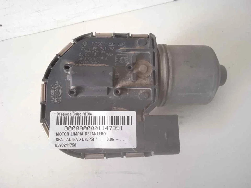 Foto de MOTOR LIMPIA DELANTERO SEAT ALTEA XL (5P5) referencia 0390241758