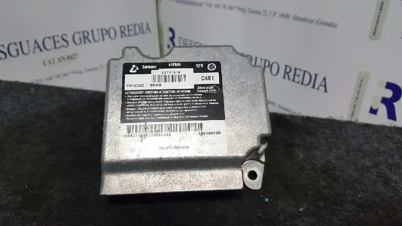 Foto de CENTRALITA AIRBAG FIAT STILO (192) referencia 51711816