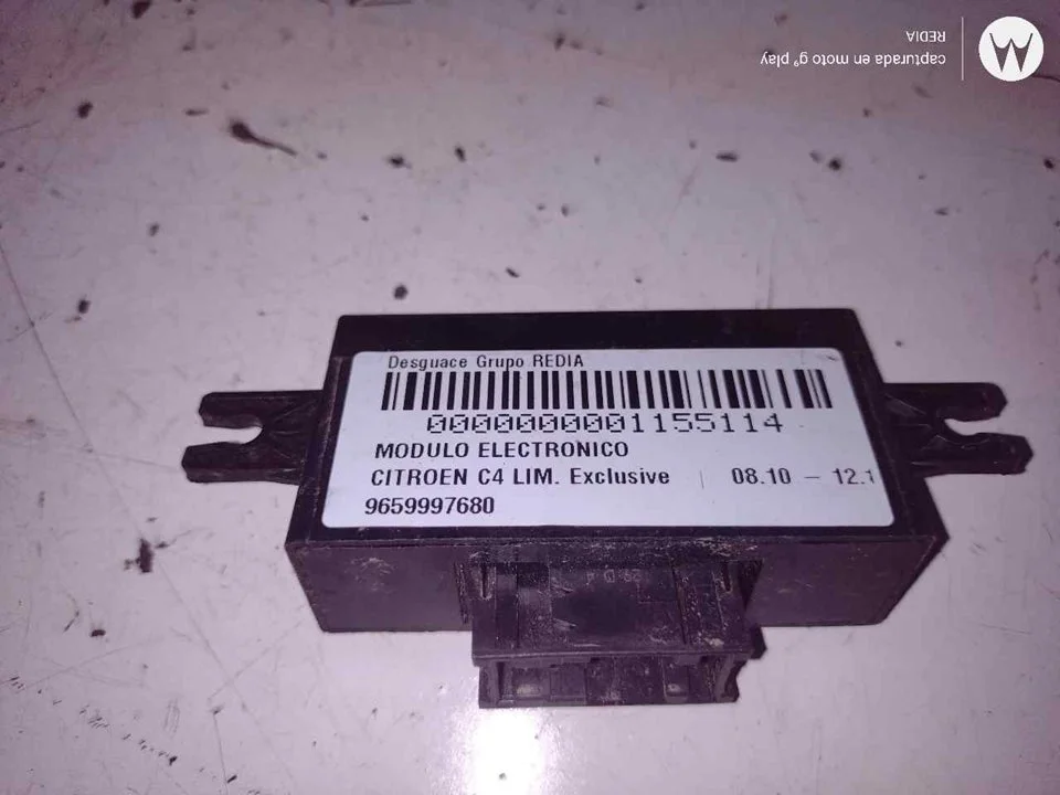 Foto de MODULO ELECTRONICO CITROEN C4 BERLINA 1.6 e-HDi FAP (114 CV / 84 KW) referencia 9659997680