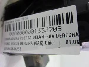 Foto de CERRADURA PUERTA DELANTERA DERECHA FORD FOCUS BERLINA (CAK) 1.8 TDCi Turbodiesel CAT (116 CV / 85 KW) referencia 2S4AA26412BB foto 5