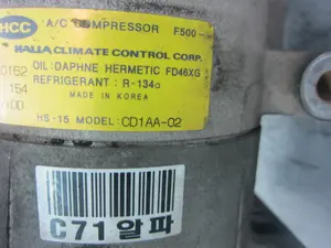 Foto de COMPRESOR AIRE ACONDICIONADO HYUNDAI COUPE (GK) referencia CD1AA02 foto 7