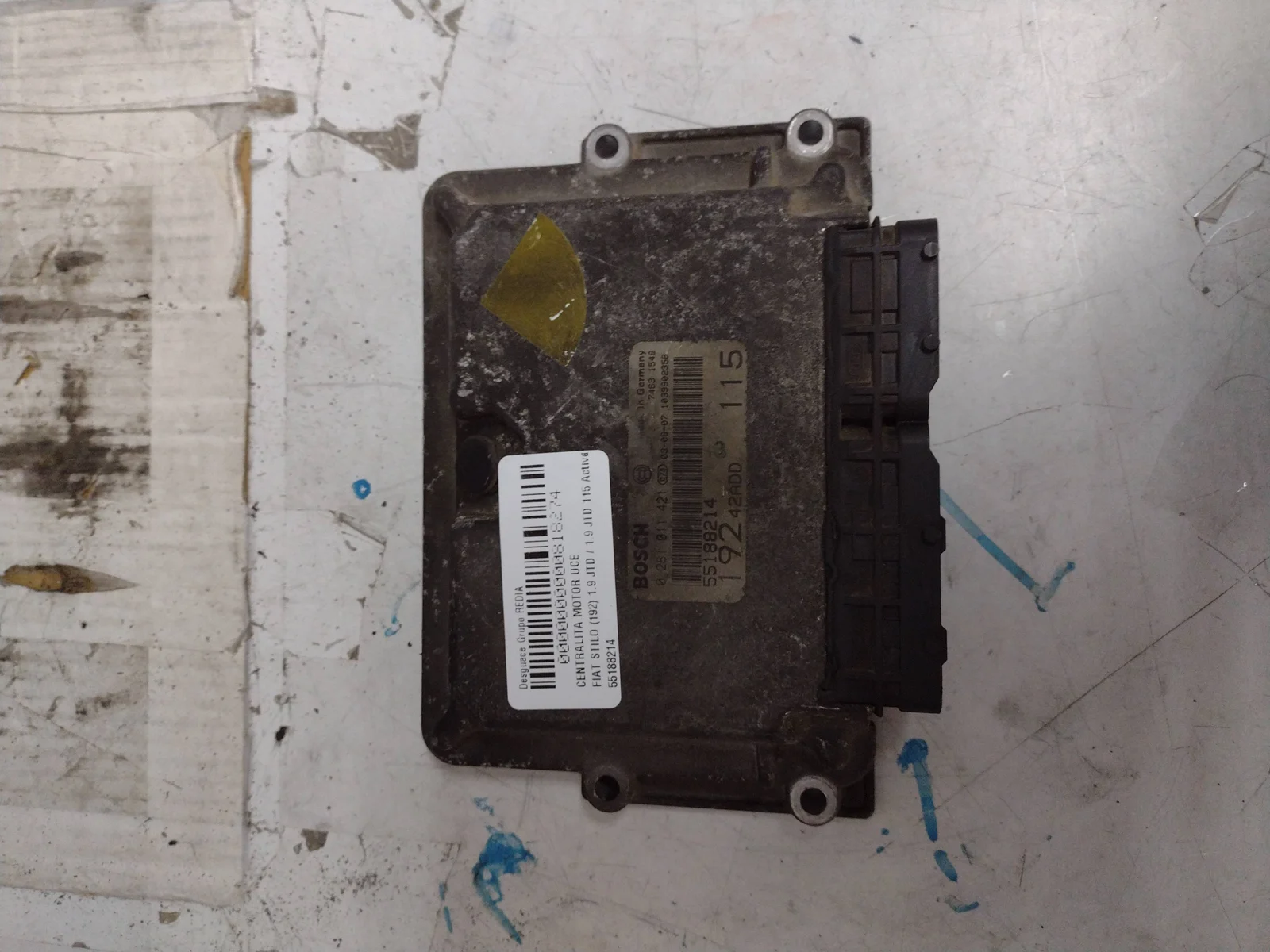 Foto de CENTRALITA MOTOR UCE FIAT STILO (192) 1.9 JTD CAT (116 CV / 85 KW) referencia 55188214
