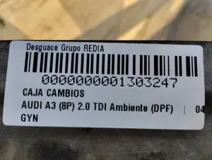 Foto de CAJA CAMBIOS AUDI A3 (8P1) referencia GYN foto 6