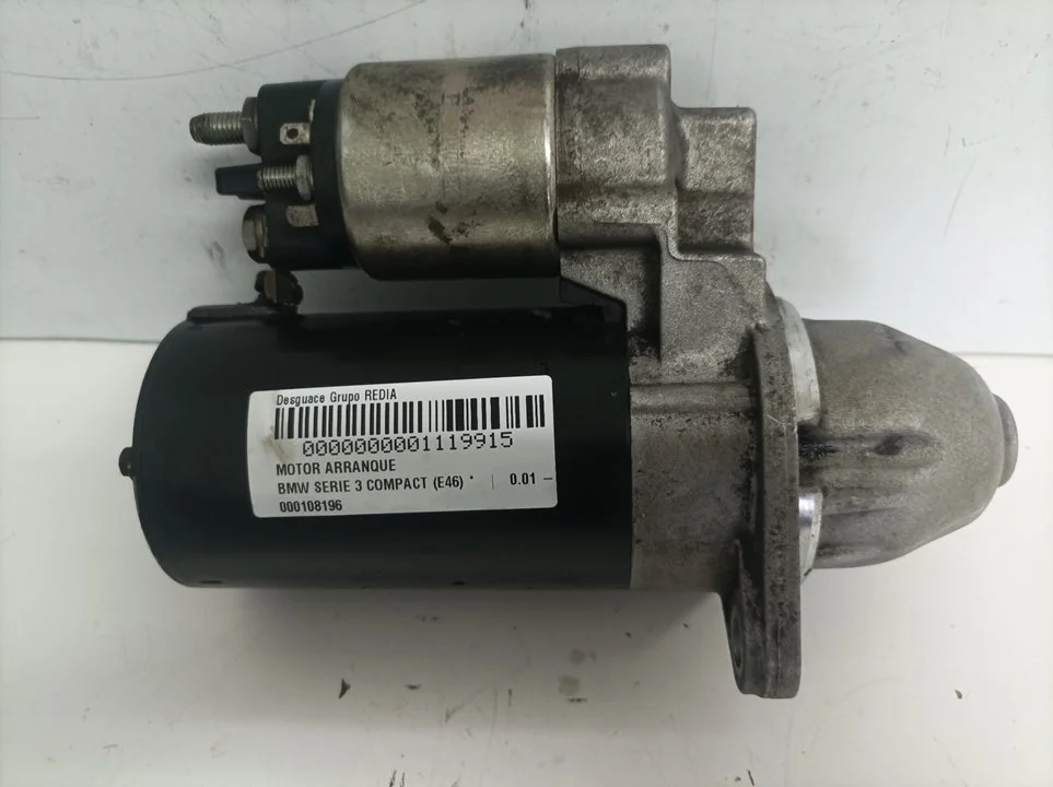 Foto de MOTOR ARRANQUE BMW SERIE 3 COMPACTO (E46) referencia 000108196