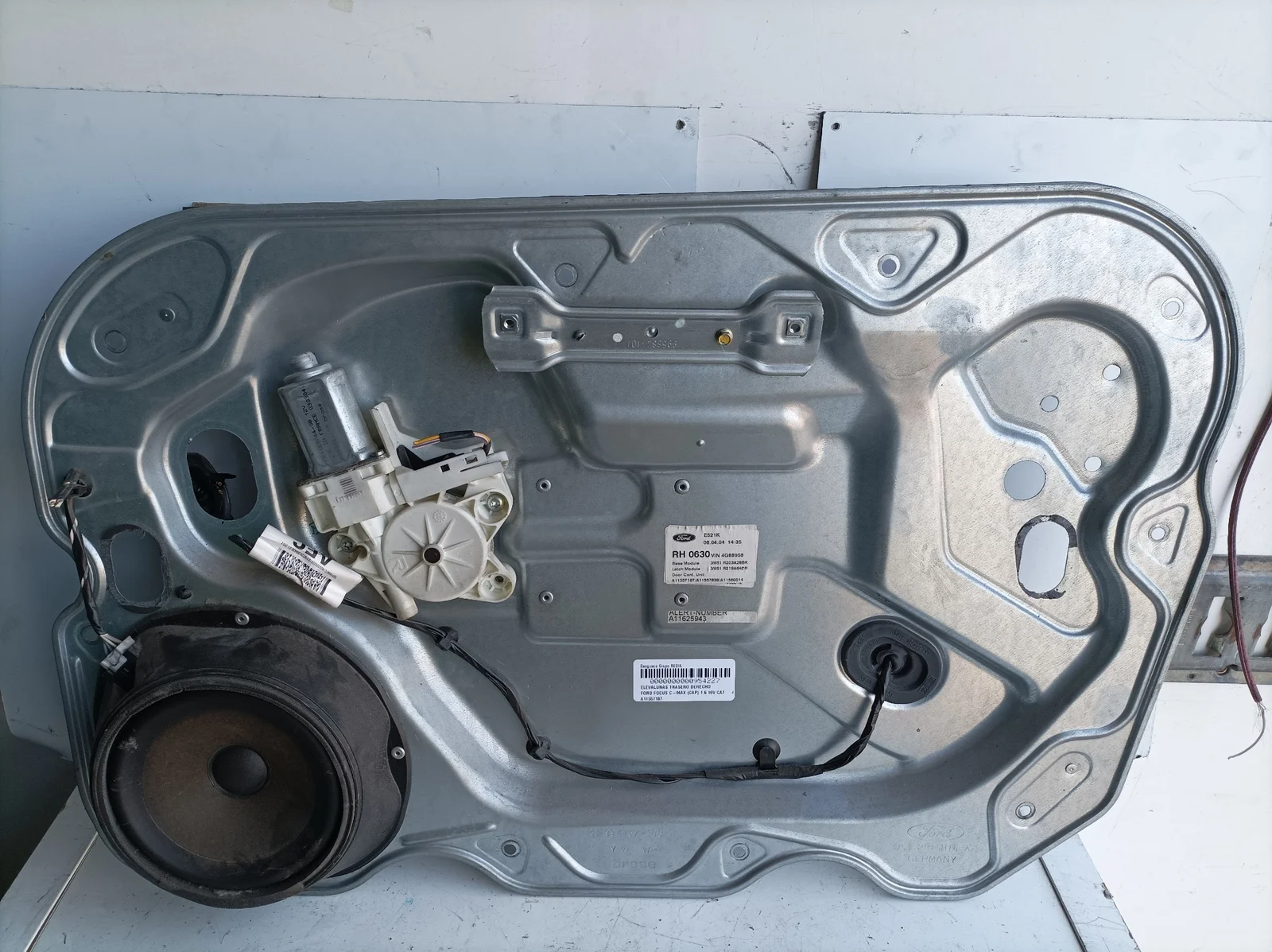 Foto de ELEVALUNAS TRASERO DERECHO FORD FOCUS C-MAX (CAP)(2003) referencia A11557187