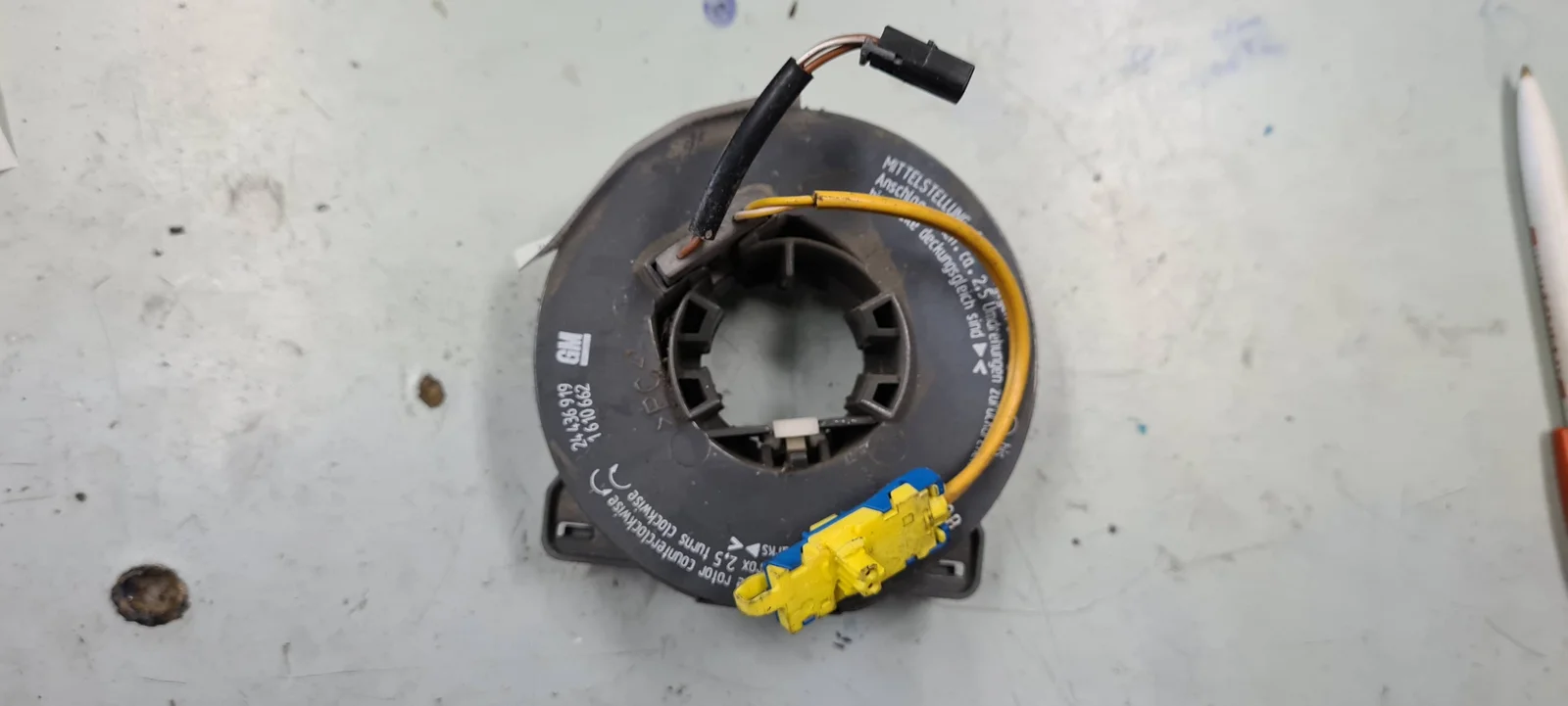Foto de ANILLO AIRBAG OPEL AGILA referencia 24436919