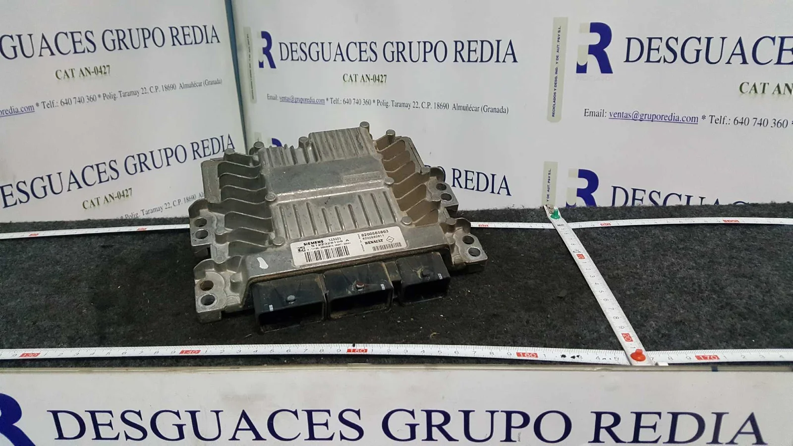 Foto de CENTRALITA MOTOR UCE RENAULT SCENIC II (JM) referencia 8200565863