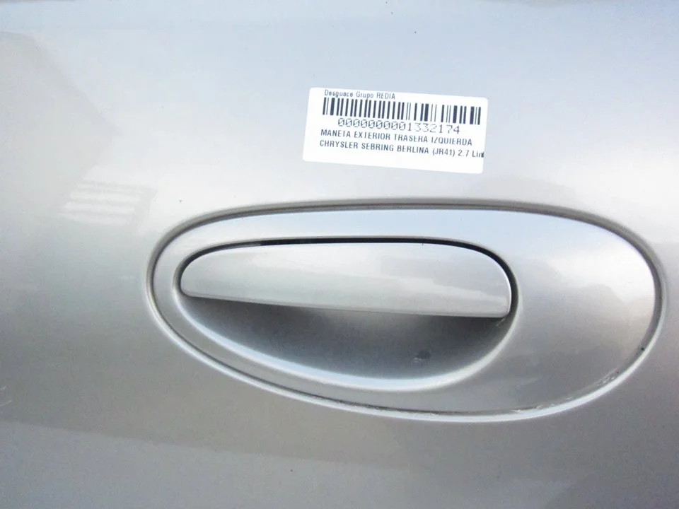 Foto de MANETA EXTERIOR TRASERA IZQUIERDA CHRYSLER SEBRING JR 41 BERLINA 2.7 CAT (203 CV / 149 KW)