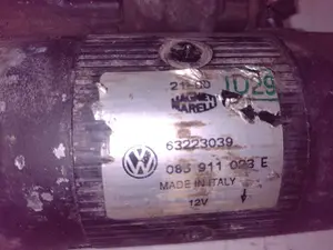 Foto de MOTOR ARRANQUE VOLKSWAGEN POLO III (6N1) referencia 63223039 foto 4
