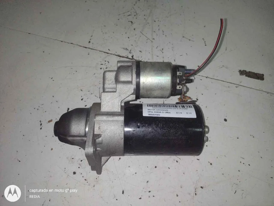 Foto de MOTOR ARRANQUE OPEL CORSA D 1.4 16V CAT (A 14 XER / LDD) (101 CV / 74 KW) referencia 1005831925