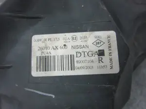 Foto de FARO DERECHO NISSAN MICRA (K12E) 1.2 CAT (80 CV / 59 KW) referencia 26010AX600 foto 5