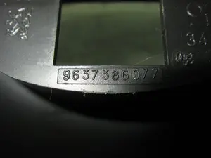 Foto de NO IDENTIFICADO PEUGEOT 206 1.6 16V CAT (109 CV / 80 KW) referencia 9637386077 foto 2