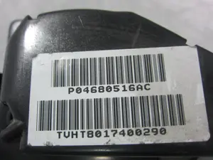 Foto de CINTURON SEGURIDAD TRASERO DERECHO CHRYSLER VOYAGER (RG) 2.8 CRD CAT (150 CV / 110 KW) referencia P04680516AC foto 3