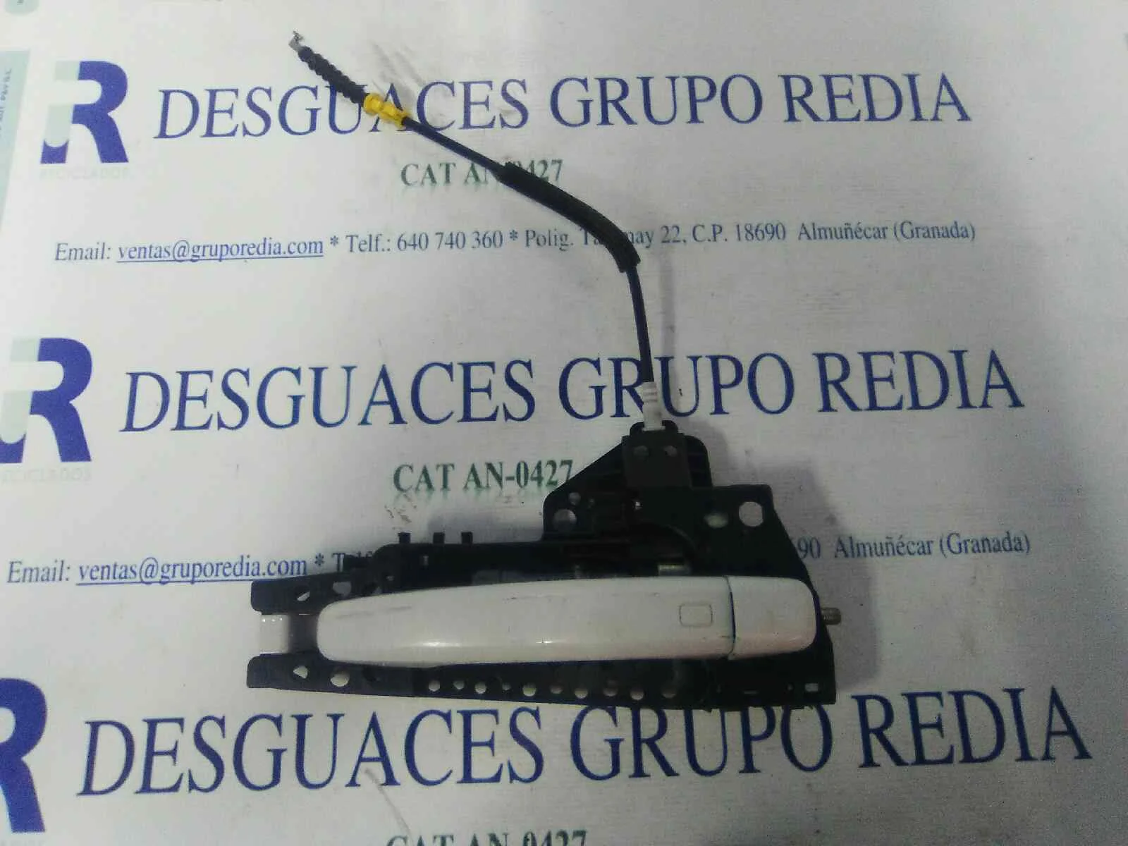 Foto de MANETA EXTERIOR TRASERA DERECHA AUDI A4 AVANT (8K5) referencia 8T02837886