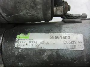 Foto de MOTOR ARRANQUE OPEL MERIVA 1.3 16V CDTI (75 CV / 55 KW) referencia 55561503 foto 2