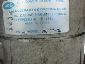 Foto de COMPRESOR AIRE ACONDICIONADO HYUNDAI ACCENT (X3) referencia AKTCC05 foto 2