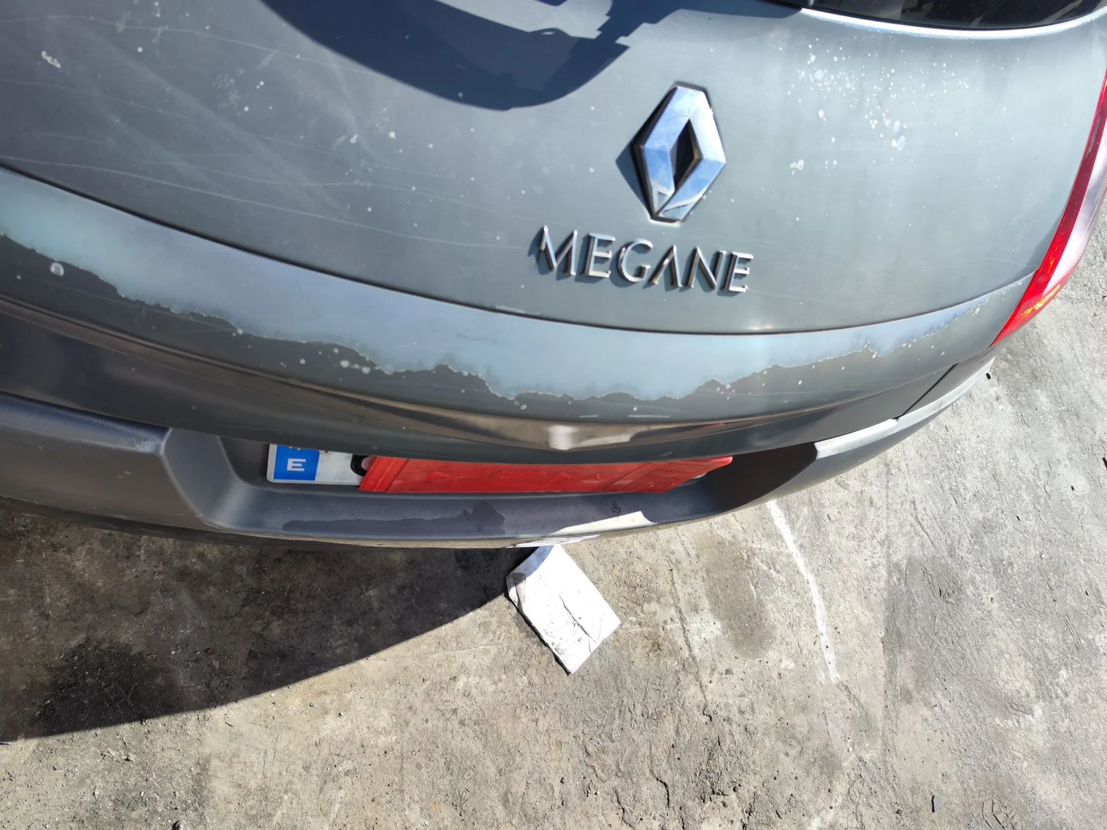 Foto de PANEL TRASERO RENAULT MEGANE II BERLINA 5P 1.5 dCi Diesel (101 CV / 74 KW)