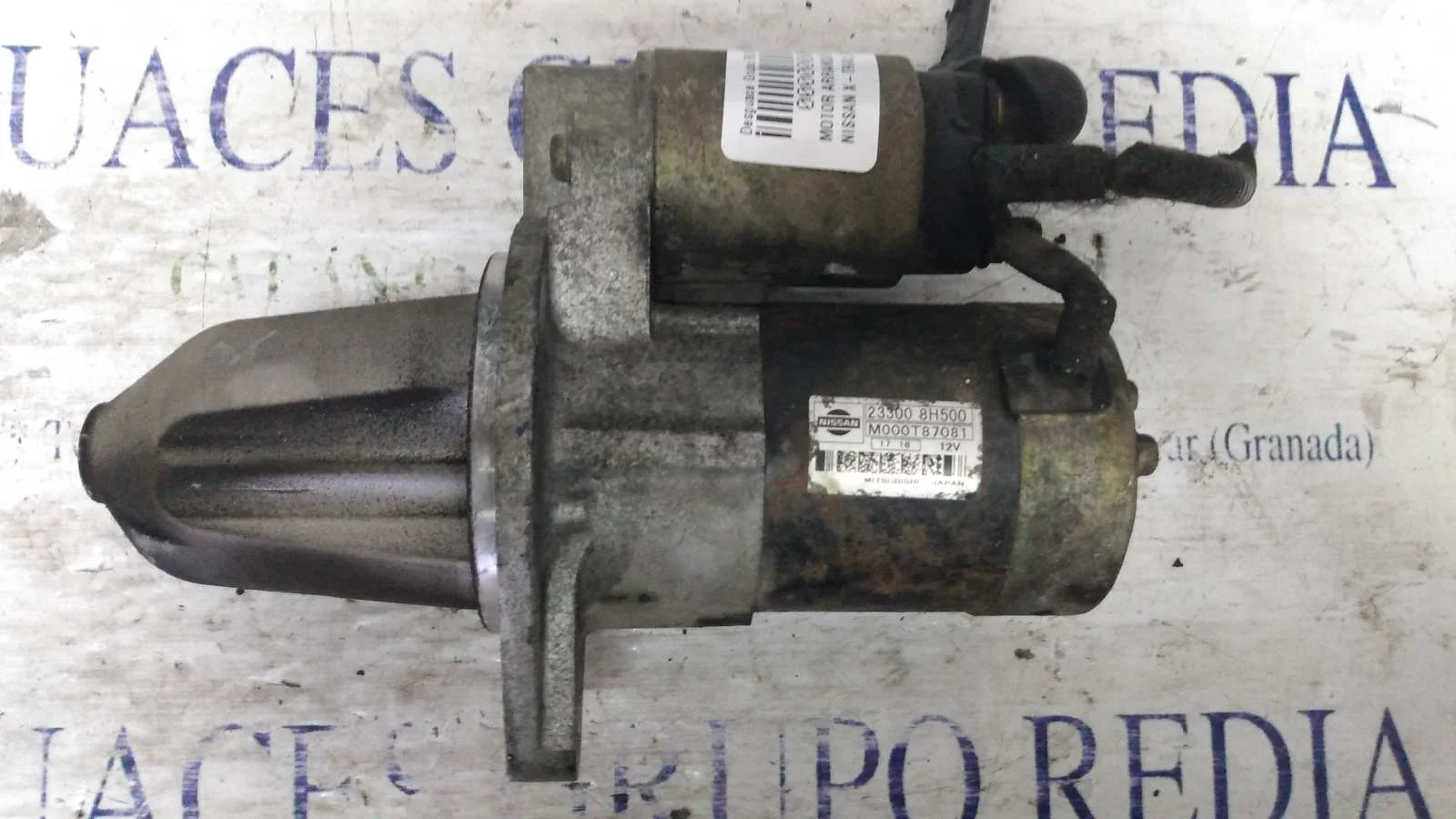 Foto de MOTOR ARRANQUE NISSAN X-TRAIL (T30) 2.0 16V CAT (140 CV / 103 KW) referencia 23308H500