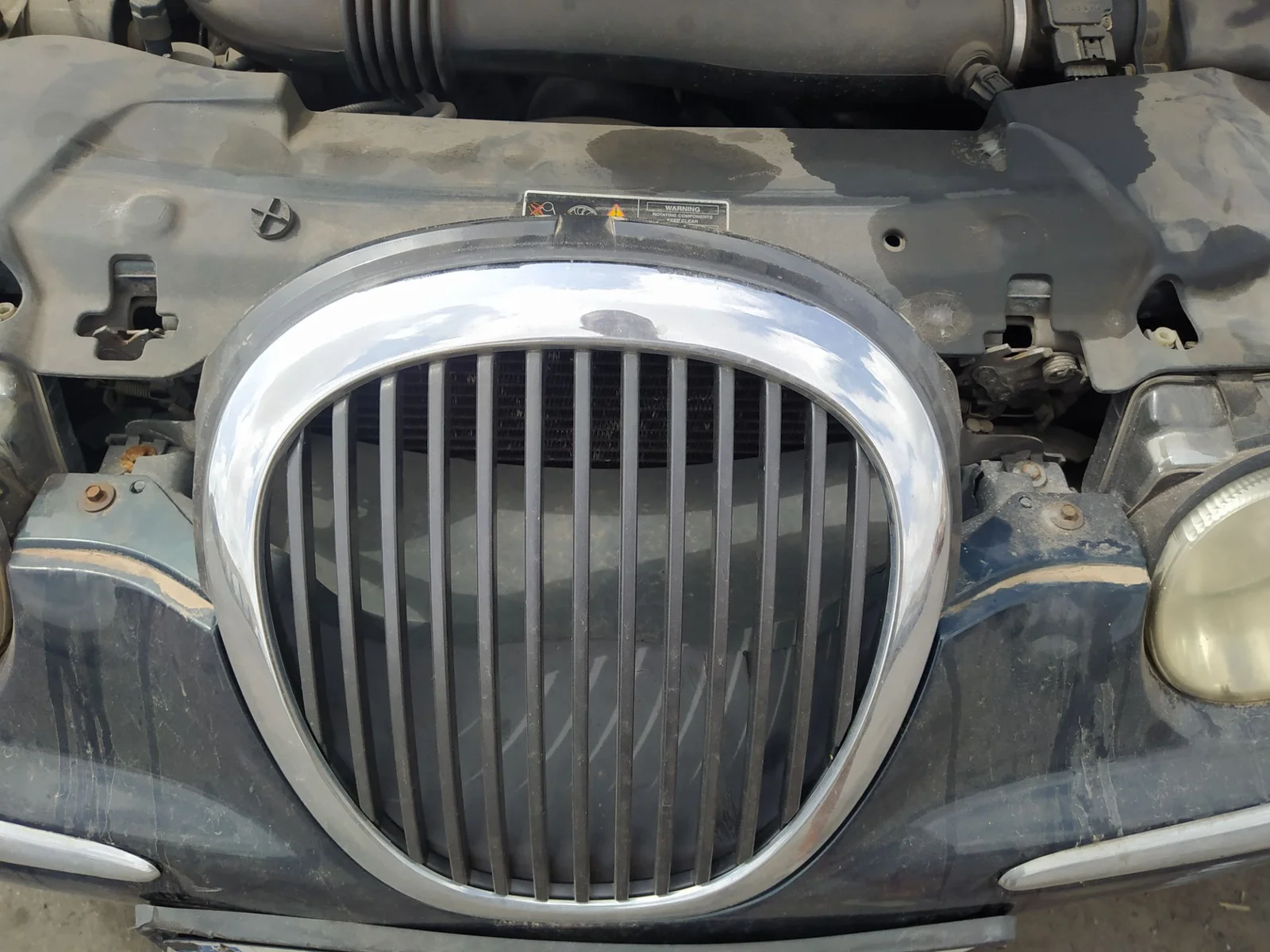 Foto de REJILLA DELANTERA JAGUAR S-TYPE (03.1999) 4.0 V8 32V CAT (276 CV / 203 KW)