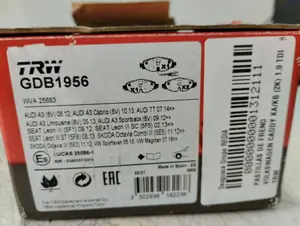Foto de PASTILLAS DE FRENO AUDI A3 (8V1) referencia TRW foto 3