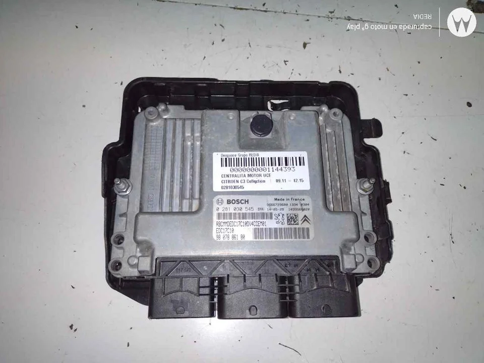 Foto de CENTRALITA MOTOR UCE CITROEN C3 1.4 HDi (68 CV / 50 KW) referencia 0281030545