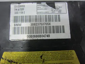 Foto de AIRBAG LATERAL IZQUIERDO BMW SERIE 3 COMPACTO (E36) 1.9 CAT (105 CV / 77 KW) referencia 30823753705X foto 4