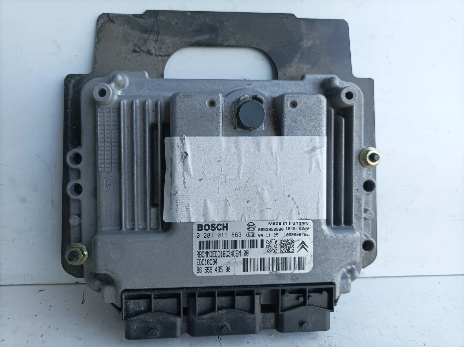 Foto de CENTRALITA MOTOR UCE CITROEN C4 BERLINA referencia 0281011863