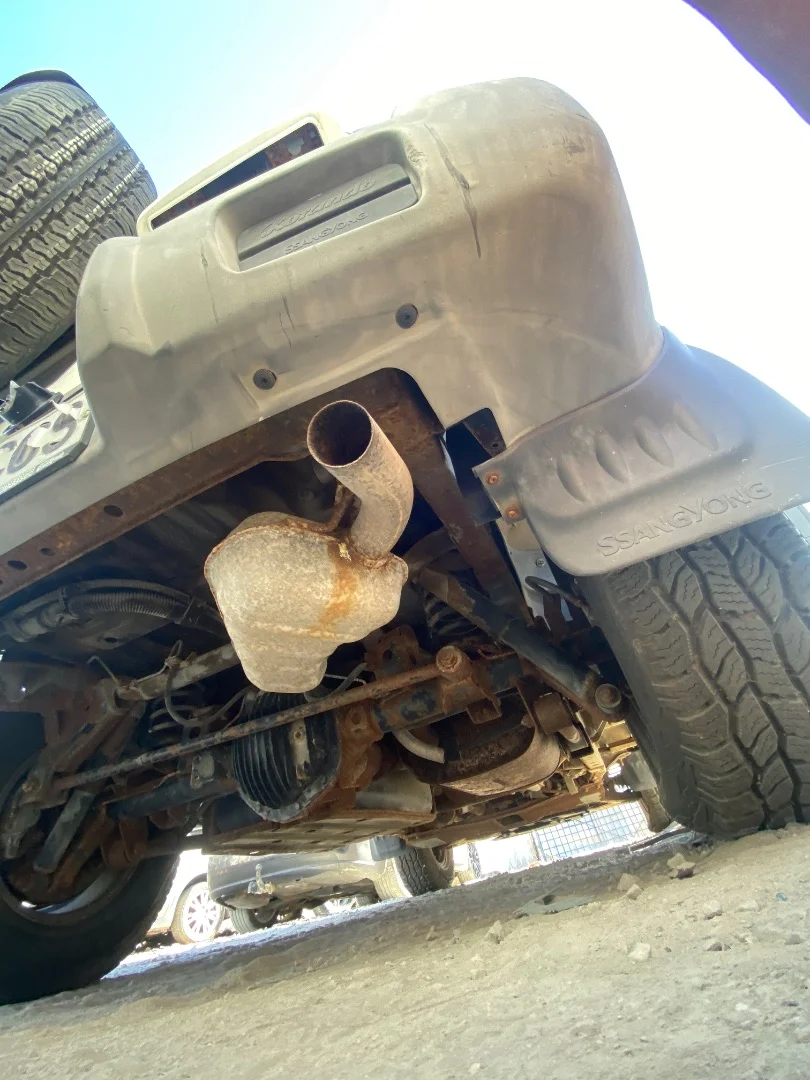 Foto de TUBO ESCAPE TRASERO SSANGYONG KORANDO 2.9 Turbodiesel CAT (120 CV / 88 KW)