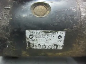 Foto de MOTOR ARRANQUE CHRYSLER PT CRUISER 2.0 16V CAT (141 CV / 104 KW) referencia 05033125AB foto 7