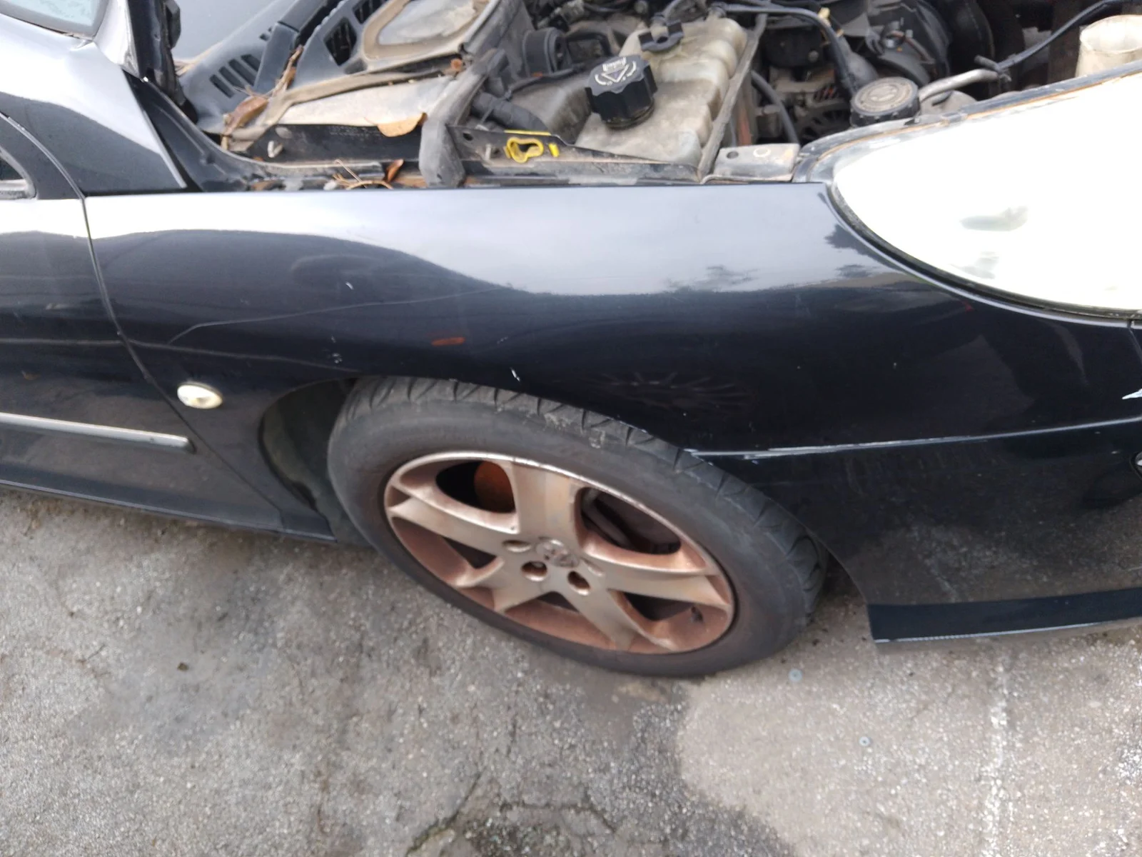 Foto de ALETA DELANTERA DERECHA PEUGEOT 407 2.0 16V HDi FAP CAT (RHR / DW10BTED4) (136 CV / 100 KW)