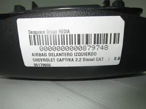 Foto de AIRBAG DELANTERO IZQUIERDO CHEVROLET CAPTIVA 2.2 Diesel CAT (184 CV / 135 KW) referencia 95179655 foto 4