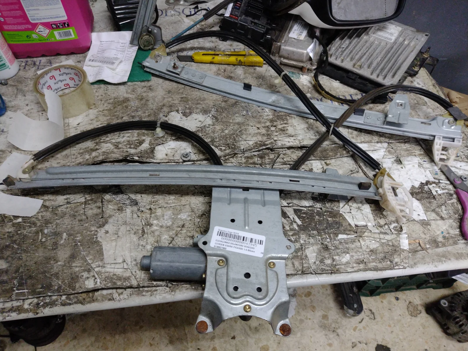 Foto de ELEVALUNAS DELANTERO DERECHO CITROEN XSARA PICASSO 1.6 (95 CV / 70 KW) referencia 0130821900