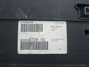 Foto de CUADRO INSTRUMENTOS RENAULT CLIO III 1.5 dCi Diesel (106 CV / 78 KW) referencia 8200582709G foto 3